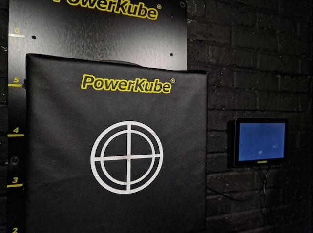 PowerKube boxing equipment and training station at Boxing Fitness MK gym in Milton Keynes
